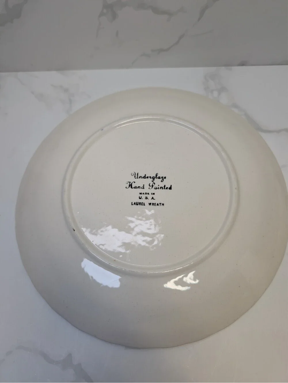 Blue Ridge Laurel Wreath Luncheon Salad Plates Set of 4 8.5